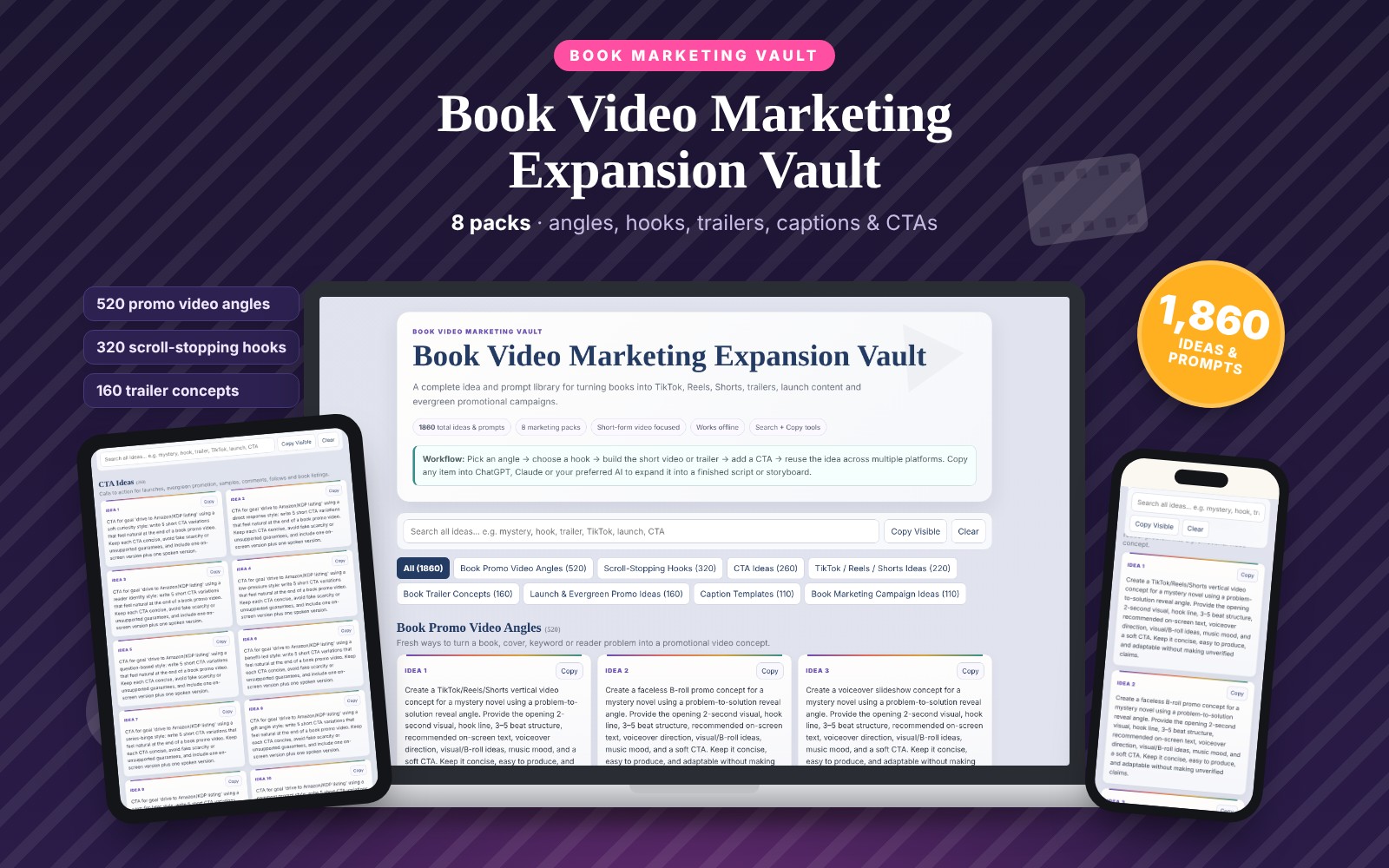 Book Video Marketing Expansion Vault