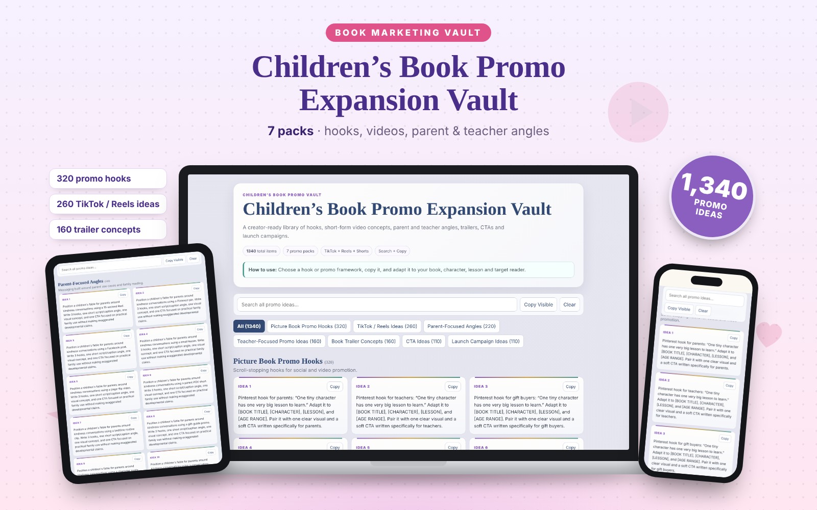 Children’s Book Promo Expansion Vault