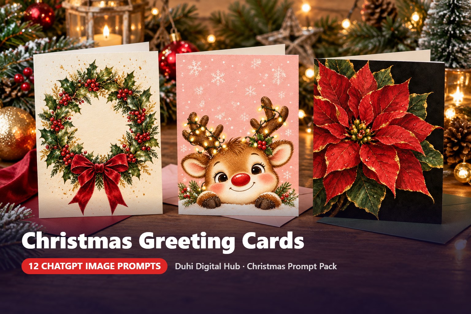 Christmas Greeting Card Prompts