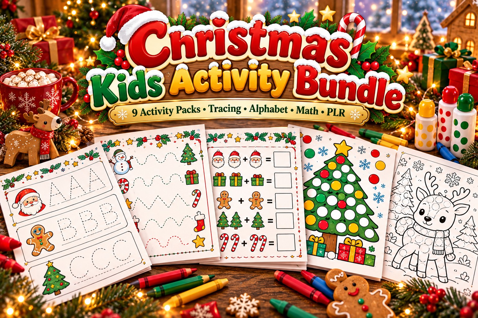 Christmas Kids Activity Bundle