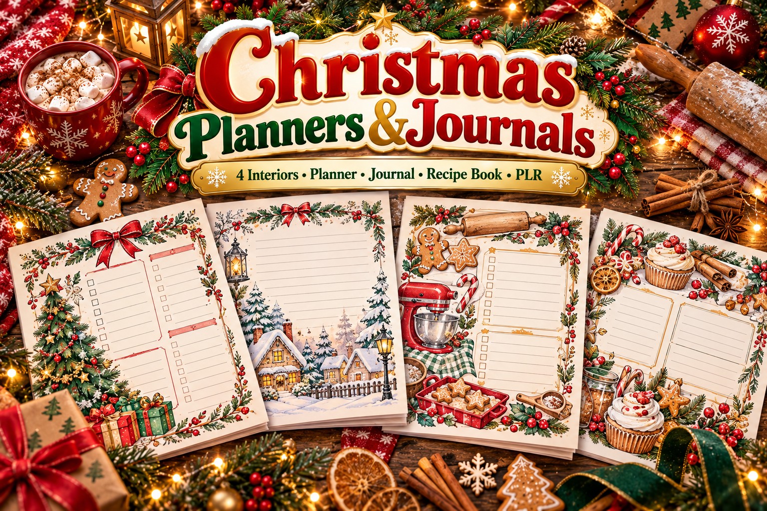 Christmas Planners & Journals
