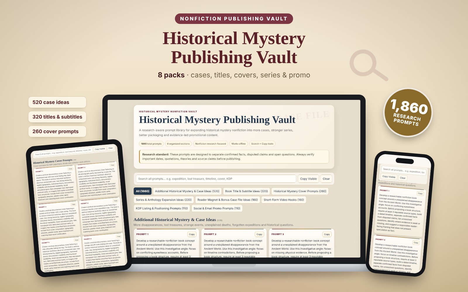 Historical Mystery Publishing Vault