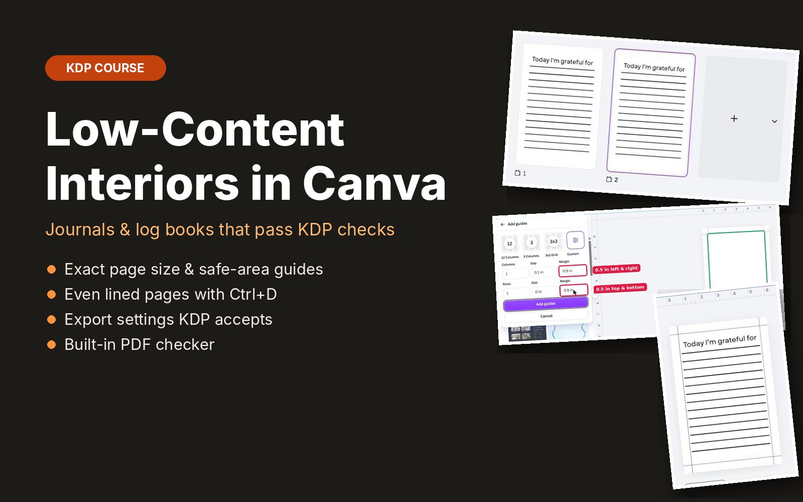 Low-Content Interiors in Canva
