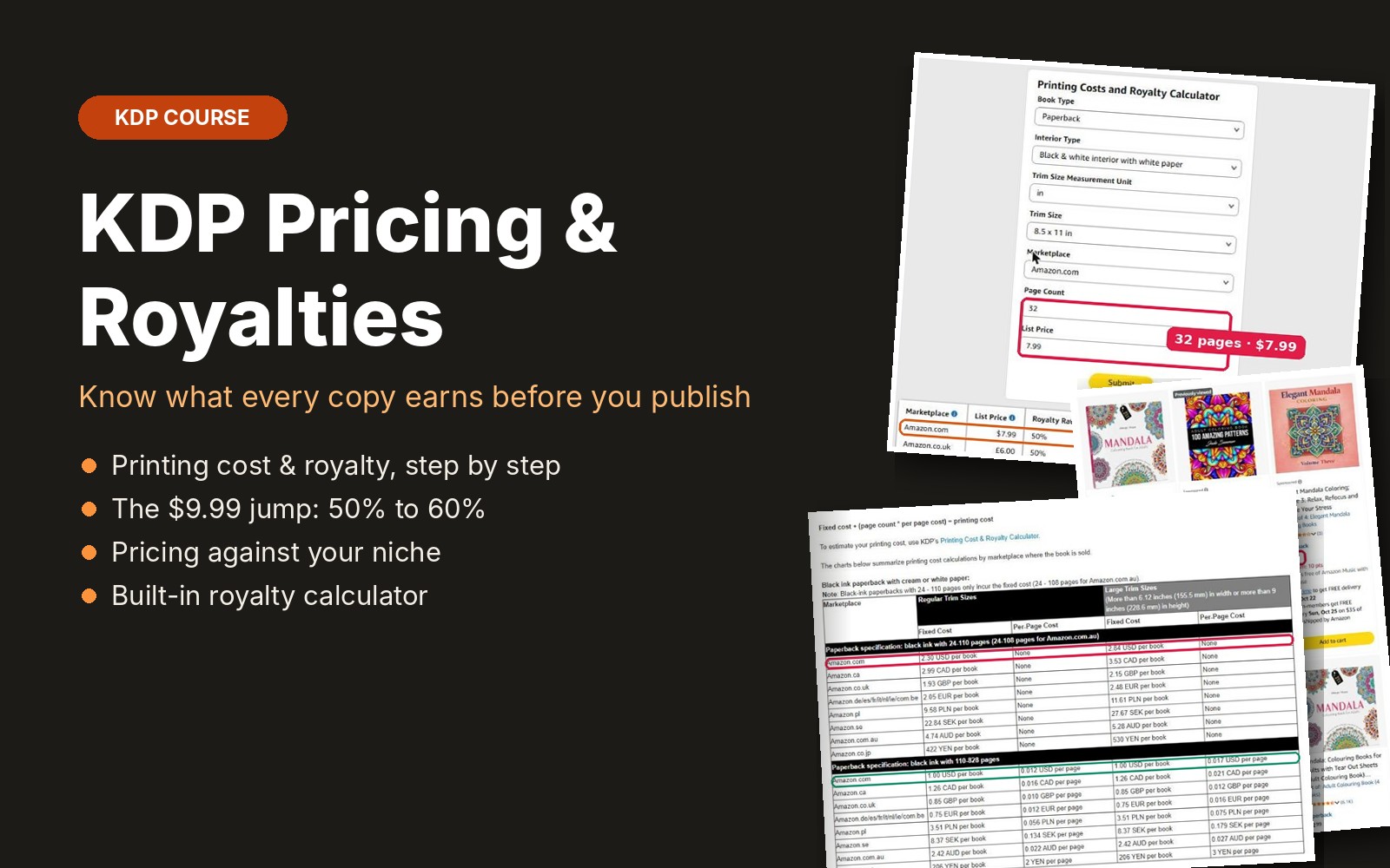KDP Pricing & Royalties