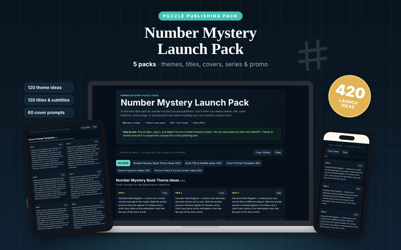 Number Mystery Launch Pack