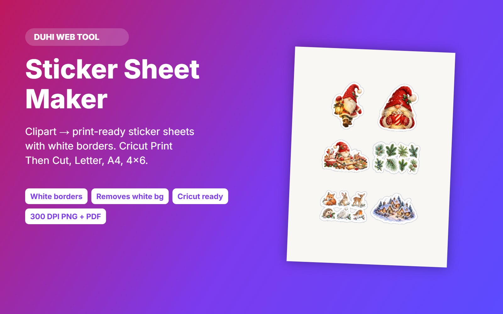 Sticker Sheet Maker